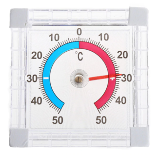 Inside outside thermometer
