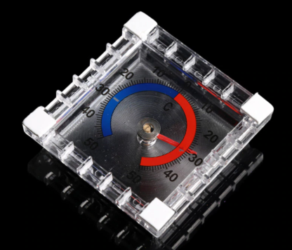 See the outdoor temperature from inside. Thermometer displays through window. - Image 3